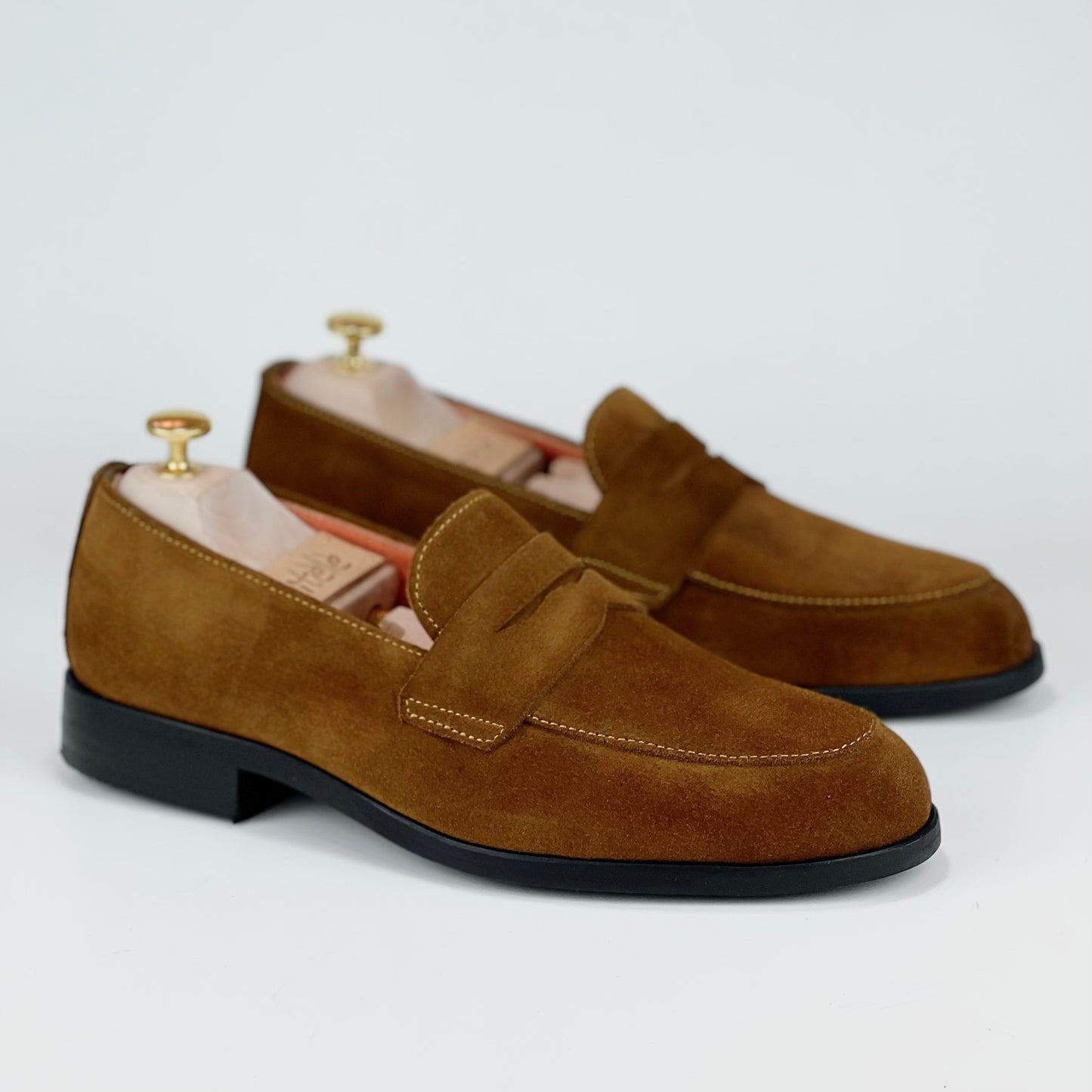 TADÉ brown penny loafer