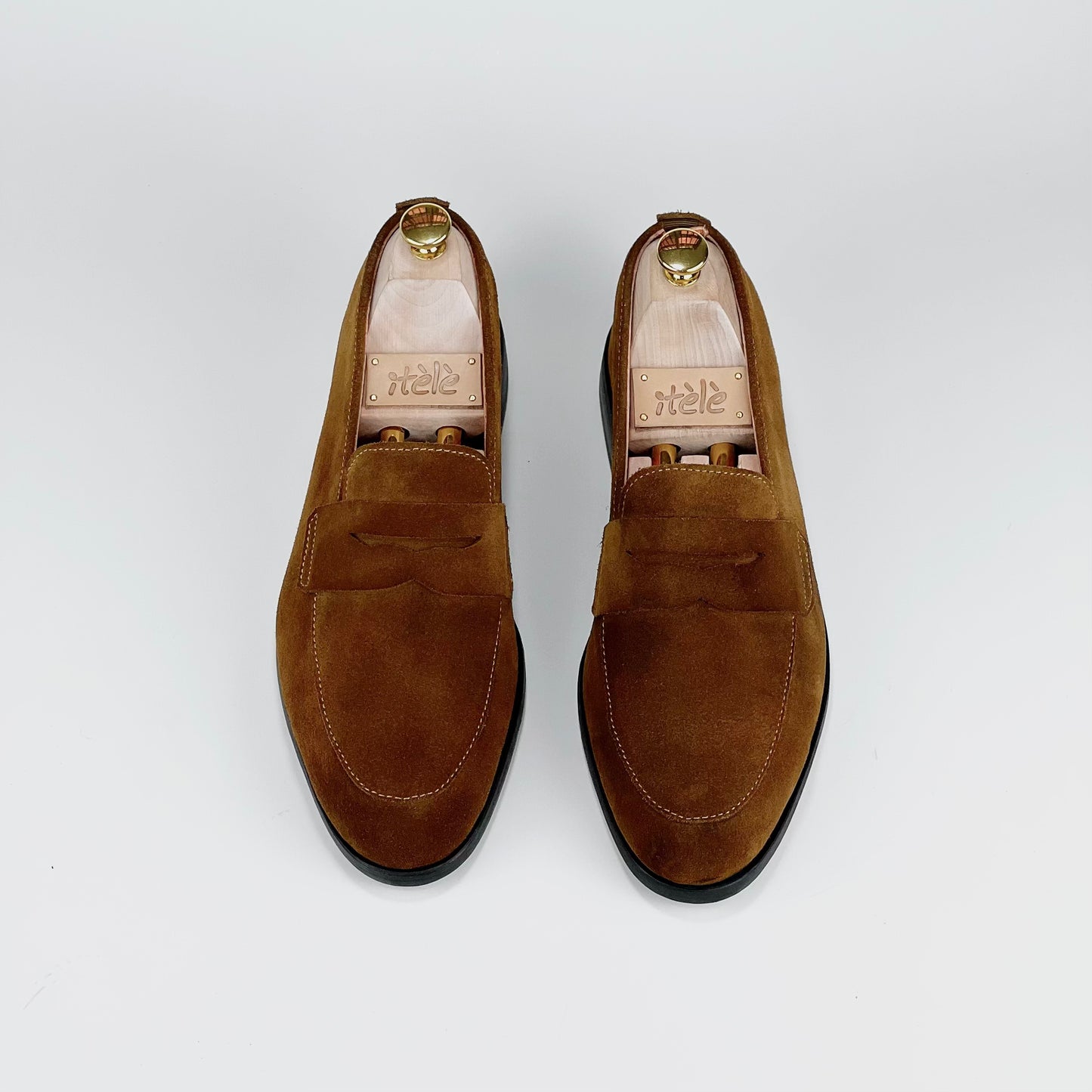 TADÉ brown penny loafer