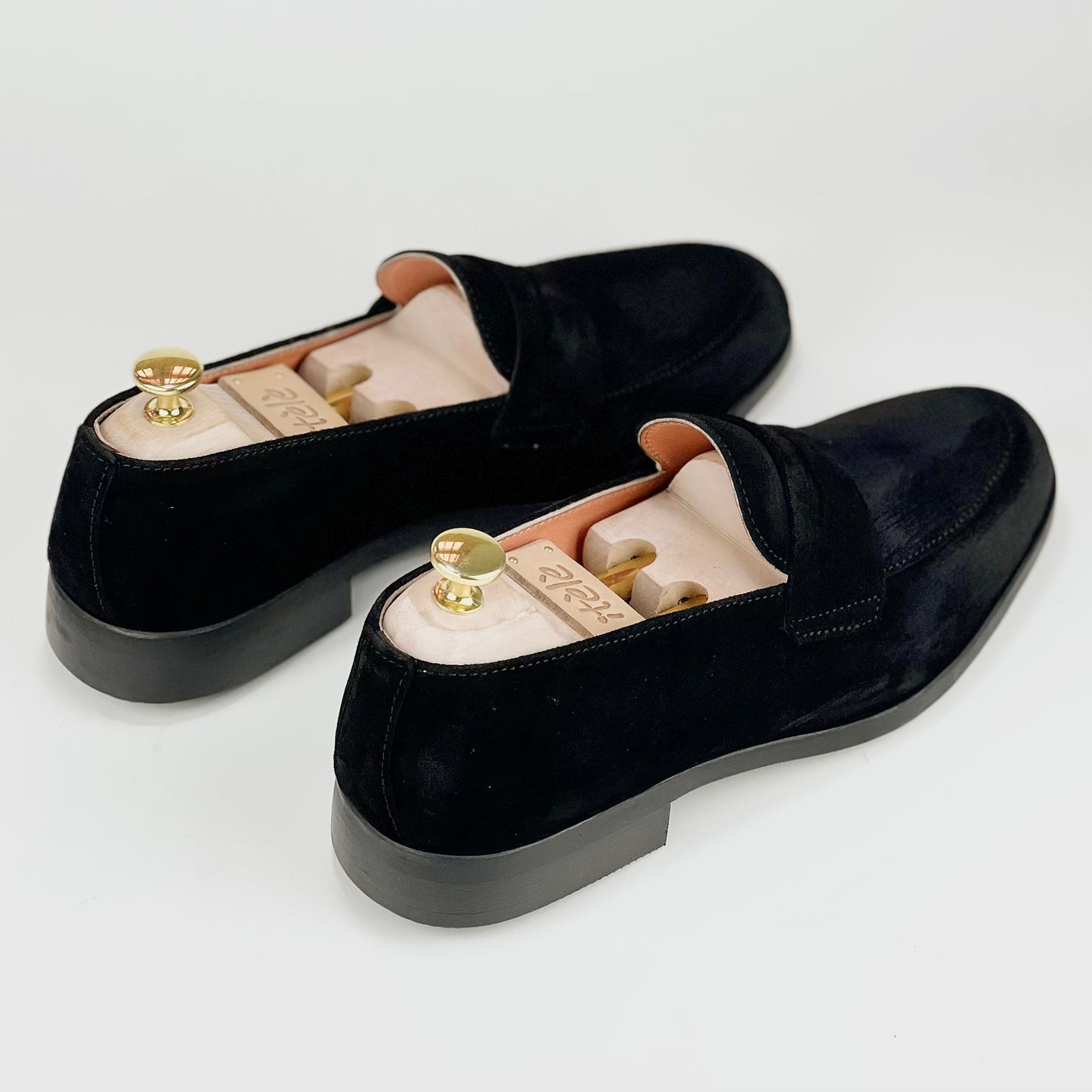TADÉ black penny loafer