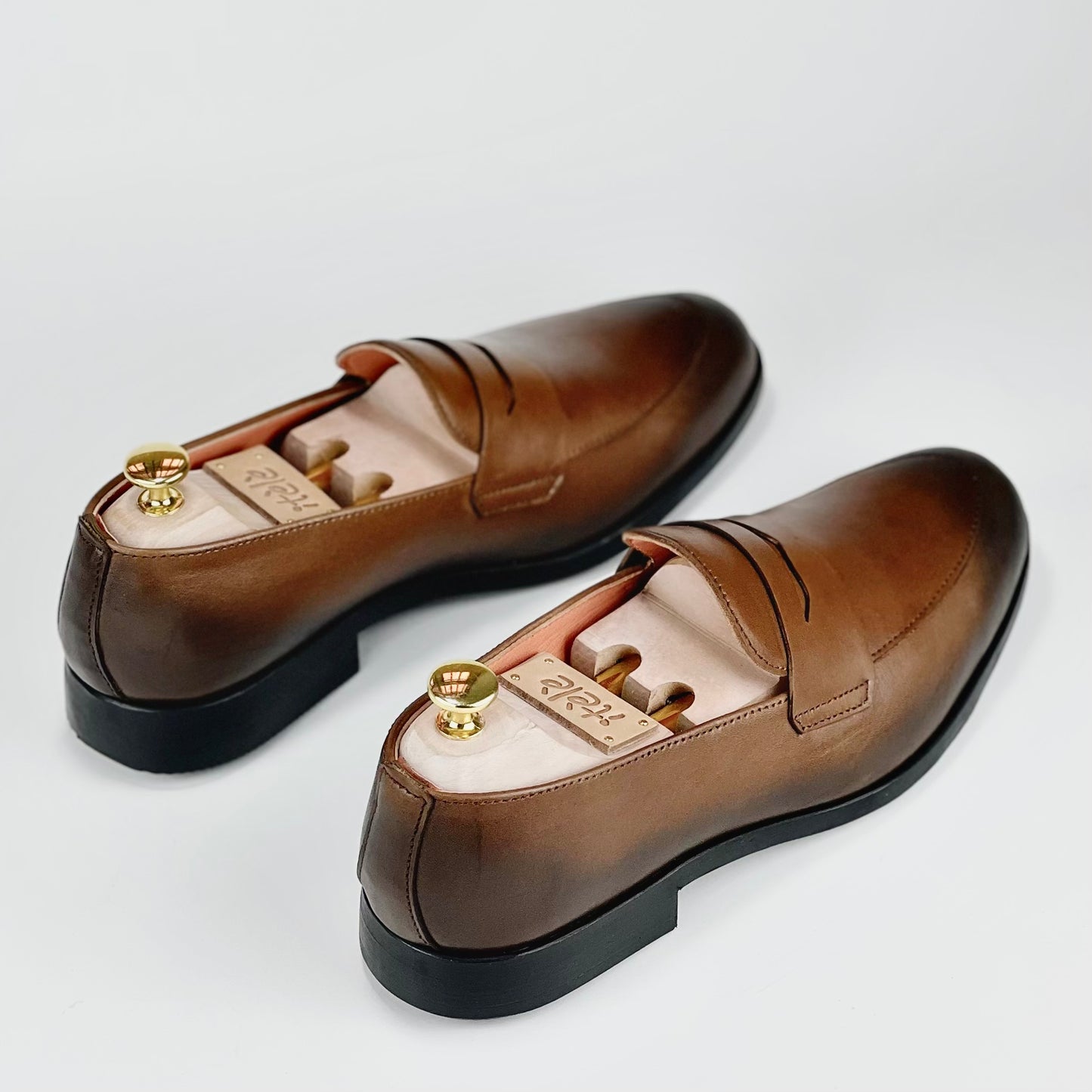 TADÉ patina penny loafer